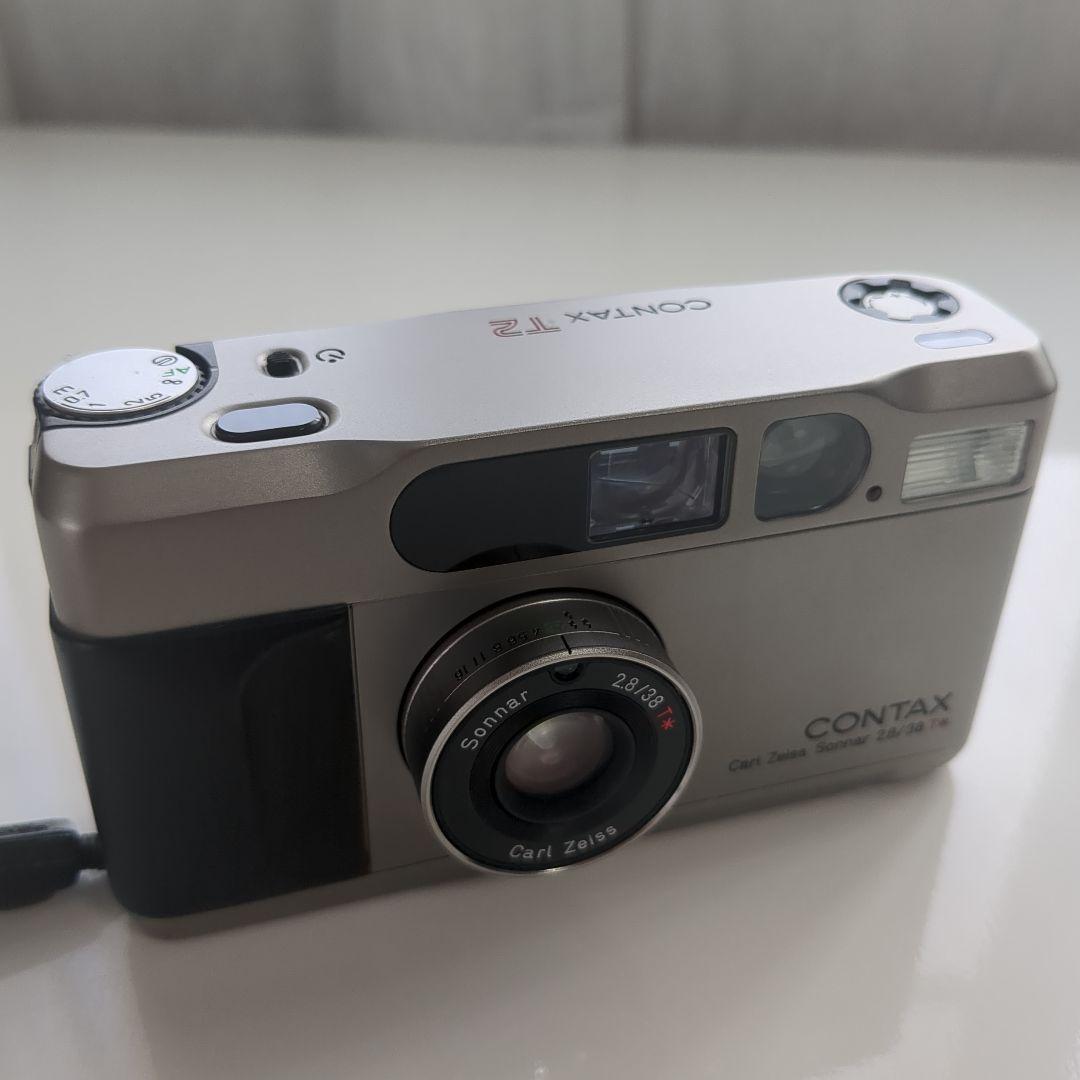 【高級コンパクトカメラ・希少】 Contax T2 　チタンクローム