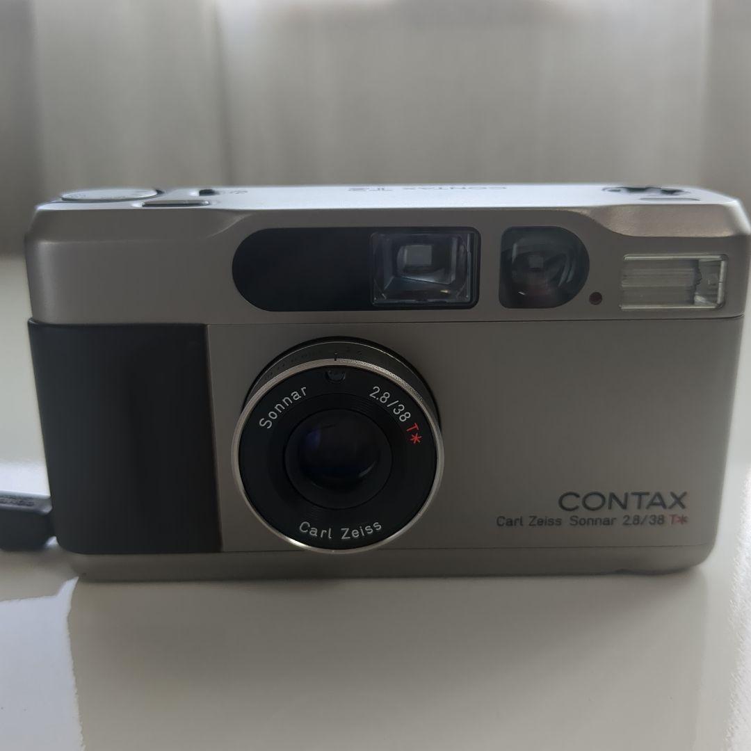 【高級コンパクトカメラ・希少】 Contax T2 　チタンクローム