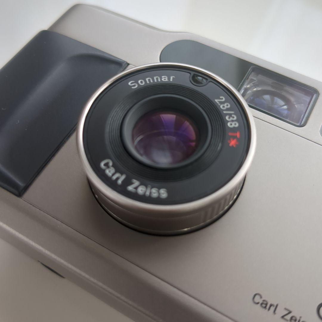 【高級コンパクトカメラ・希少】 Contax T2 　チタンクローム