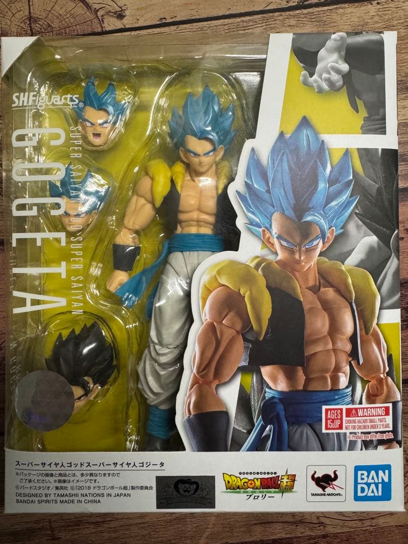 S.H.Figuarts 超サイヤ人ゴット超サイヤ人ゴジータ 可動フィギュア