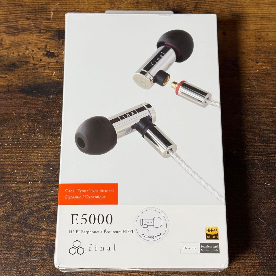 Final E5000 有線イヤホン