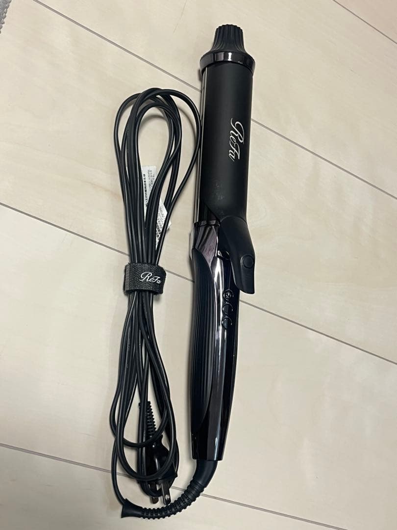 ReFa カールヘアアイロン ブラック38ミリ