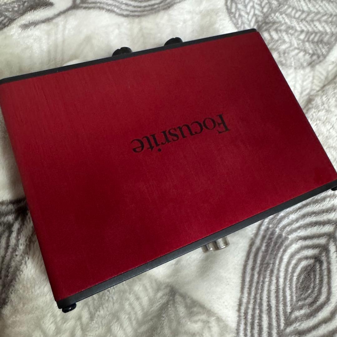 Focusrite Scarlett Solo オーディオインターフェイス