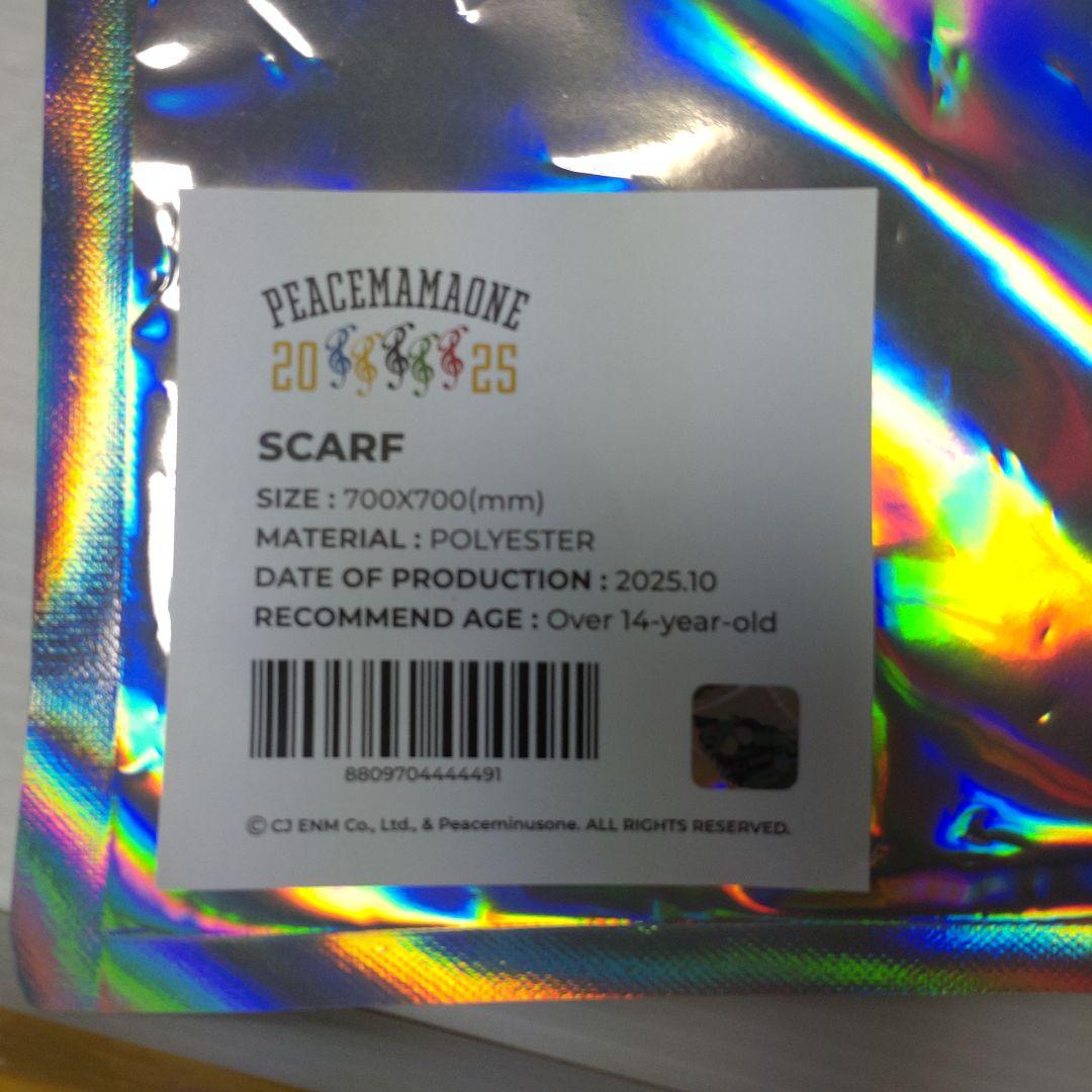 GDRAGON PEACEMAMAONE スカーフ