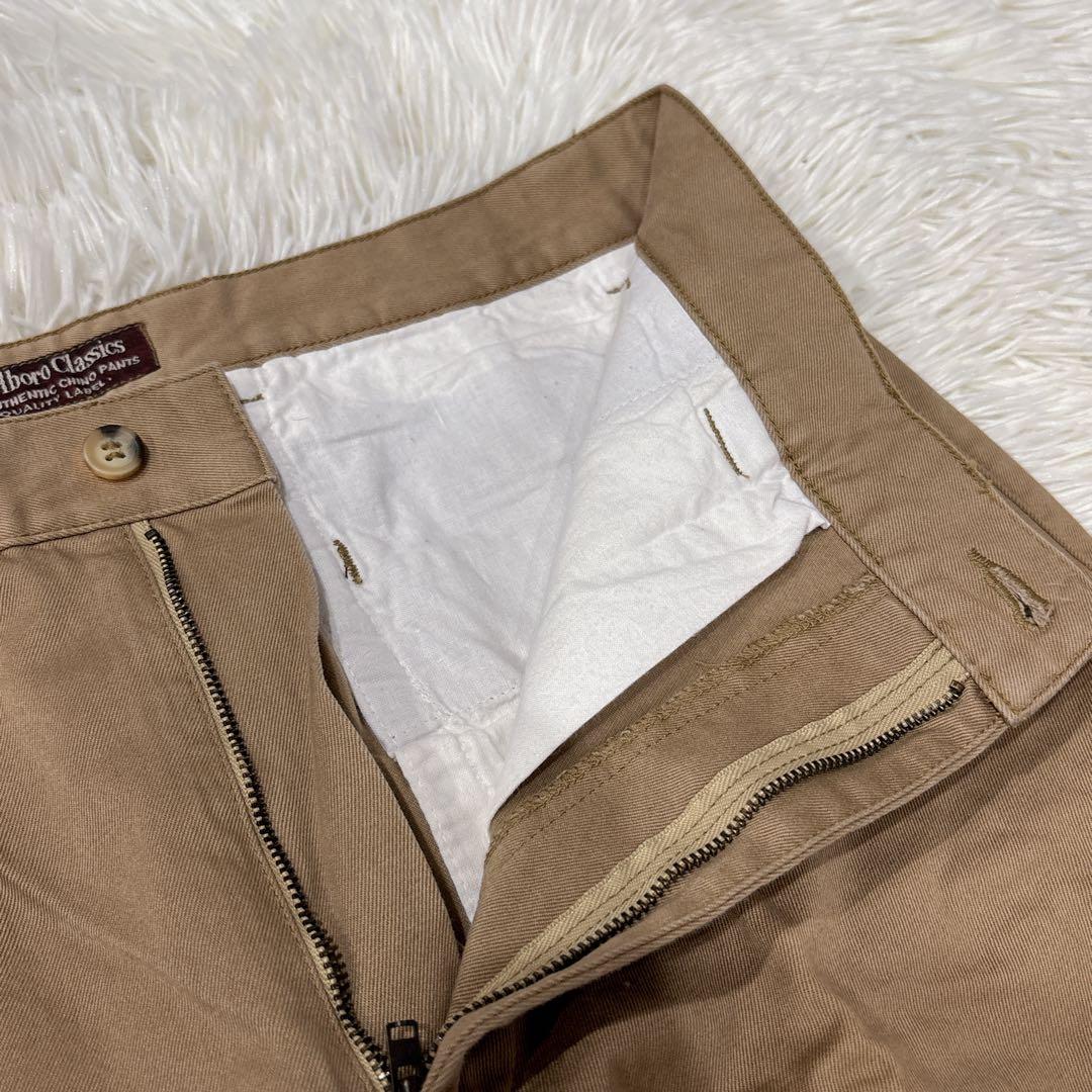 新品　Marlboro Classics チノパン　W34 L34 ブラウン