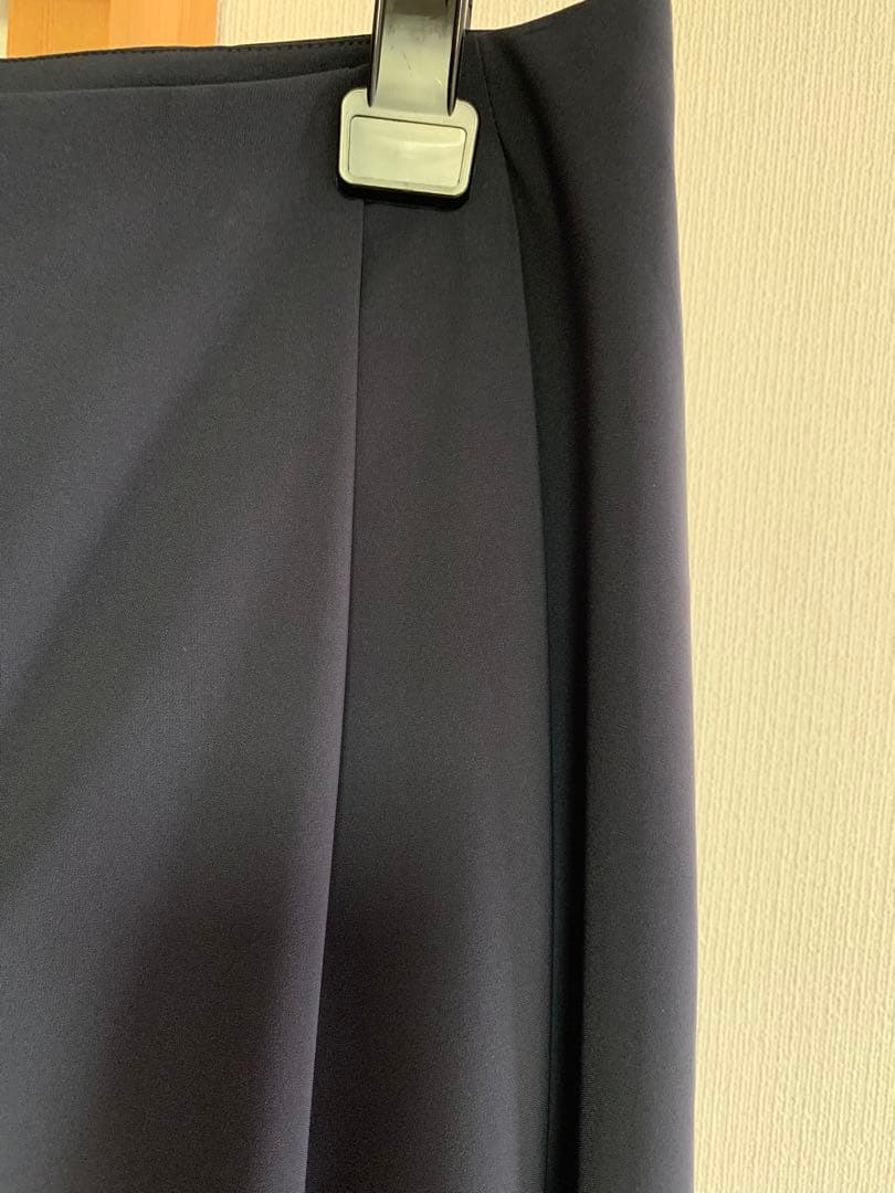 theory luxeネイビー ガウチョパンツ 38タグ付き新品