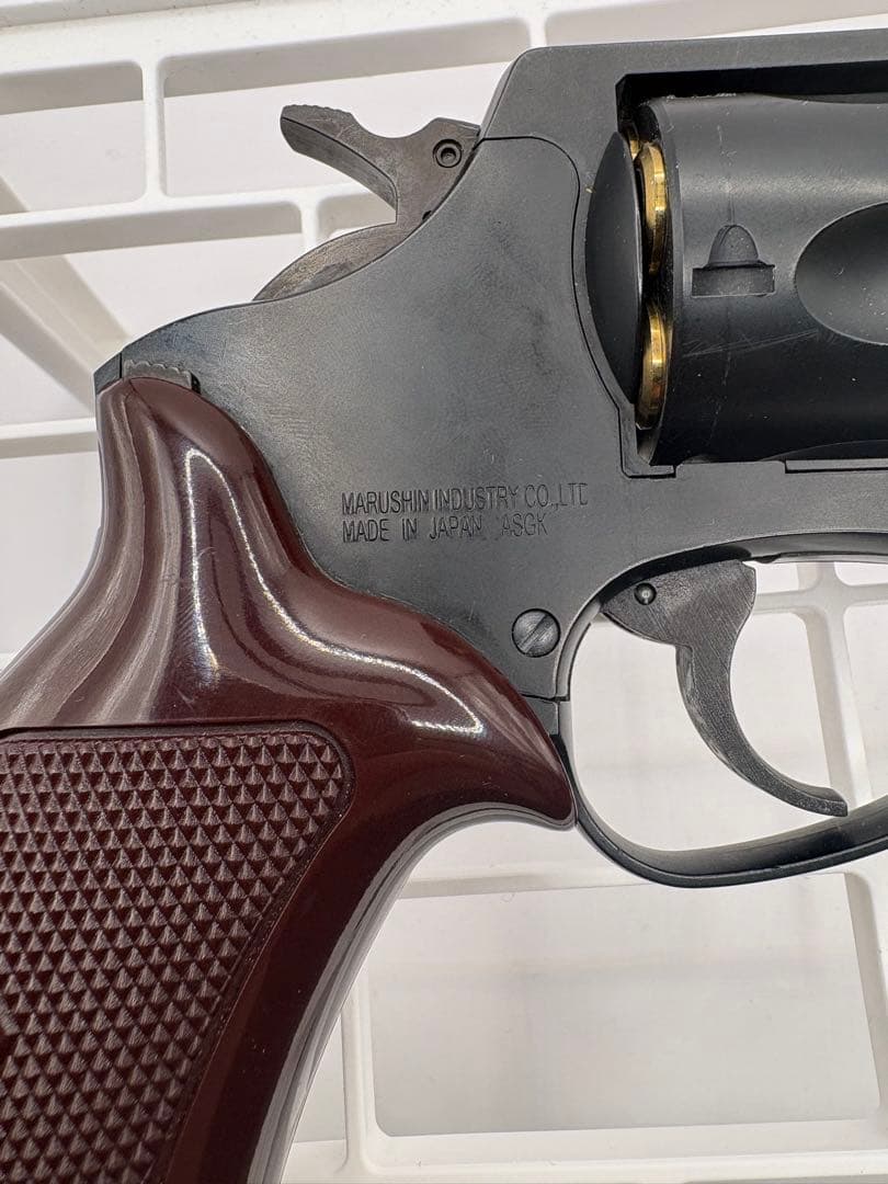 マルシン 8mm ポリスリボルバー ガスガン 現状品
