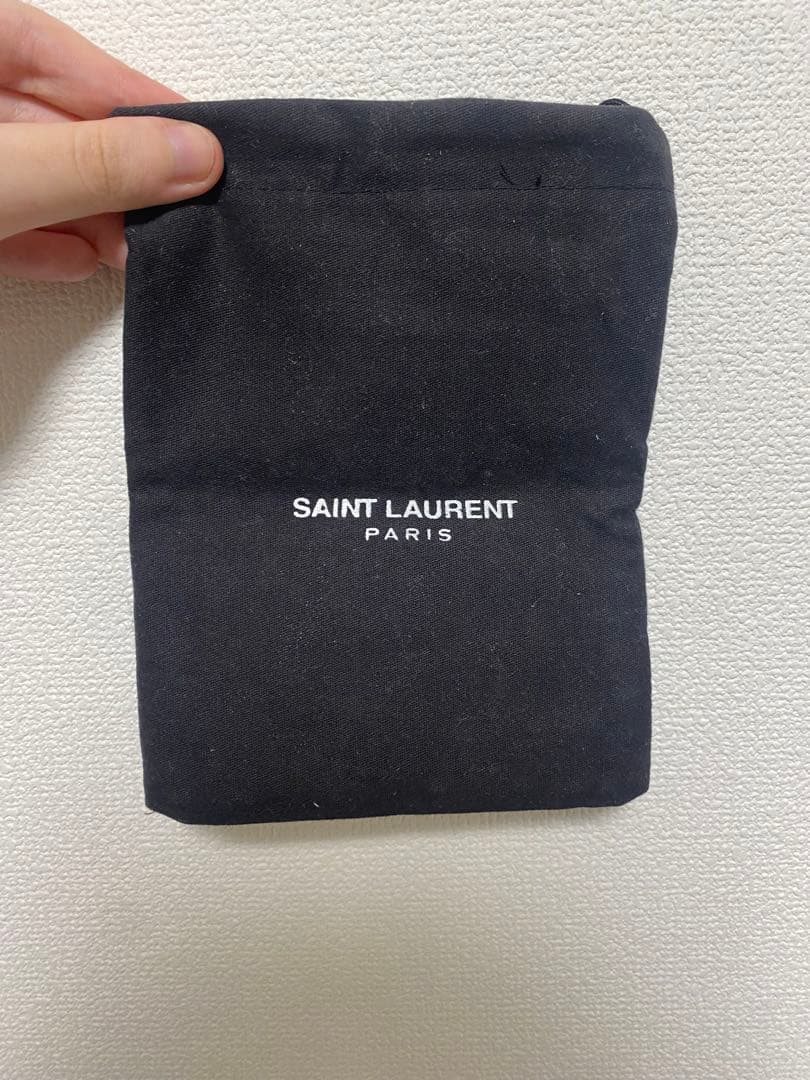 サンローラン 三つ折り財布 コンパクトウォレット
