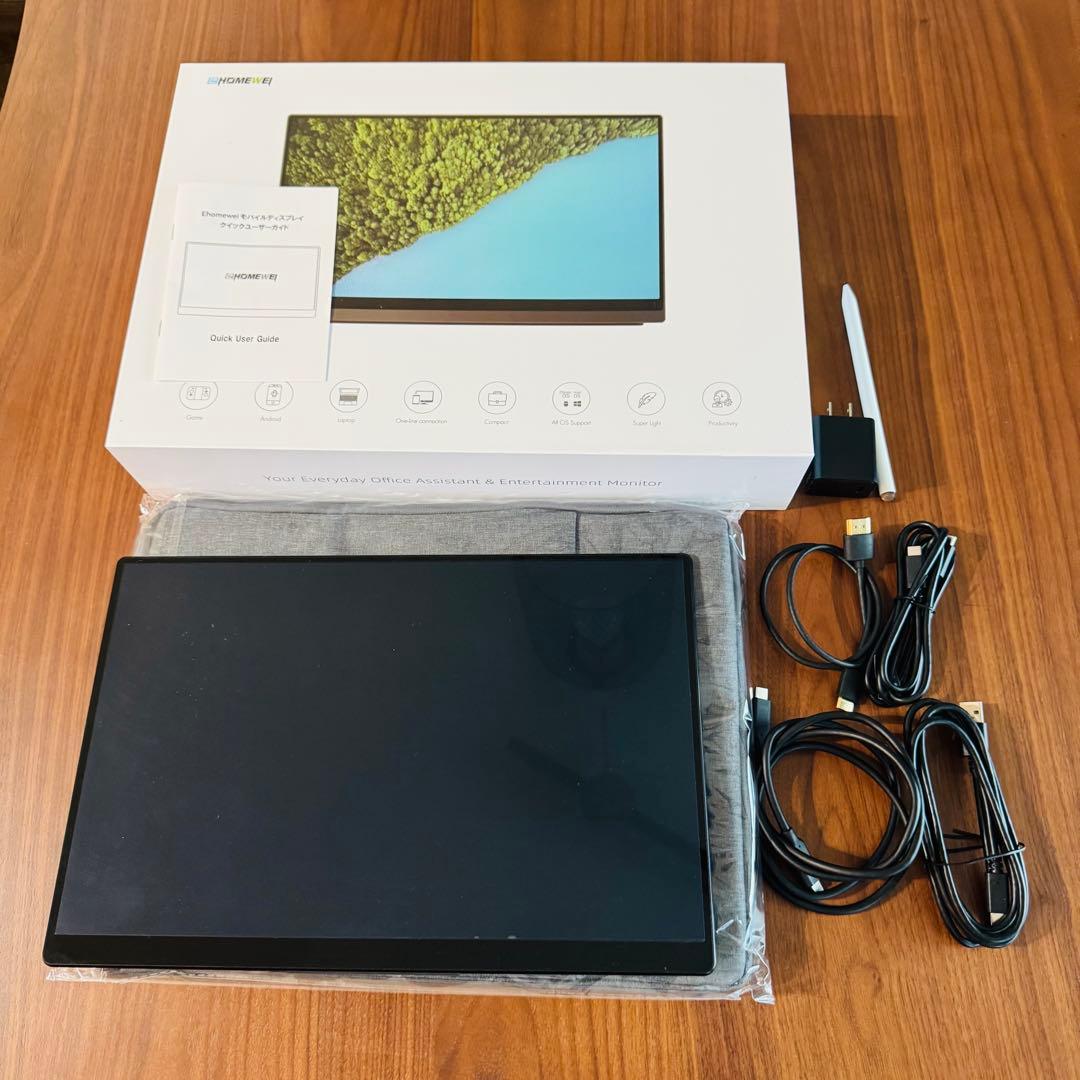 4Kモバイルモニター 15.6インチ タッチペン対応