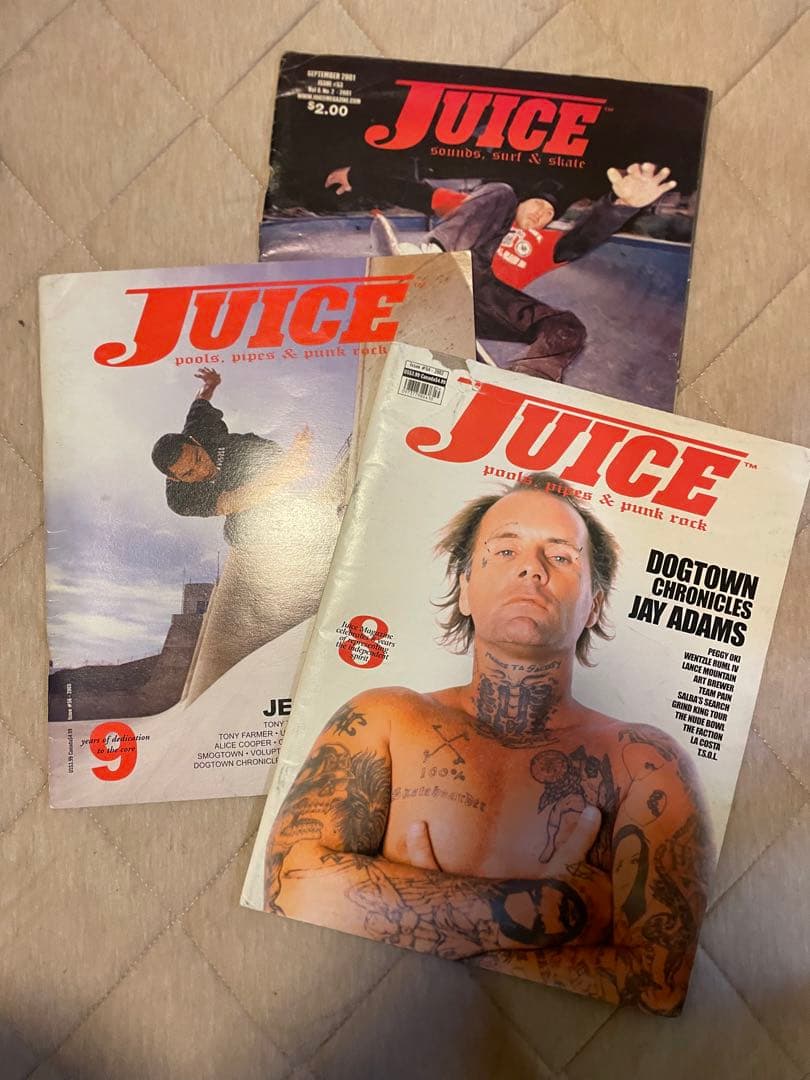 JUICE雑誌 特集: Jay Adams 3冊セット