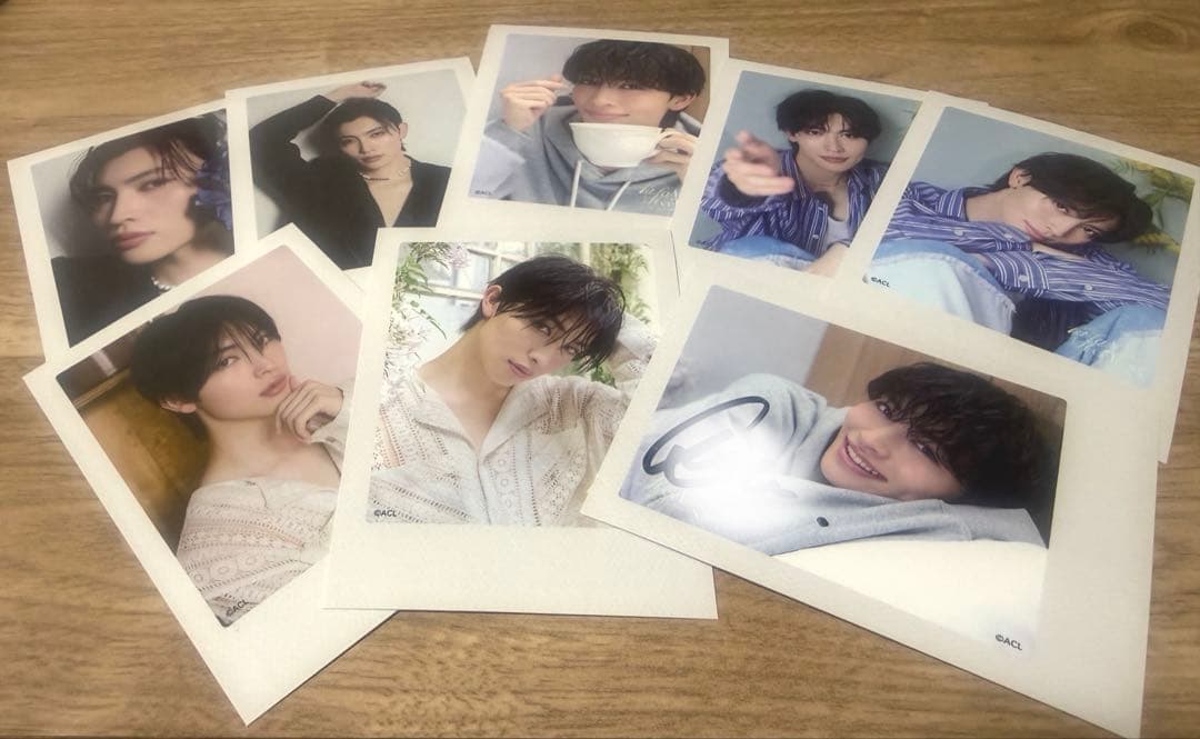 【直筆サイン入】増子敦貴上海ファンミーティング会場限定ランダムチェキコンプセット