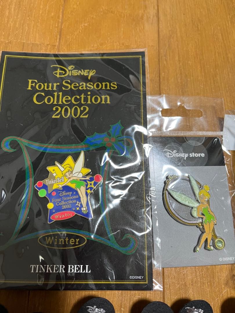 ディズニー　ティンカー・ベル　ピンバッジセット