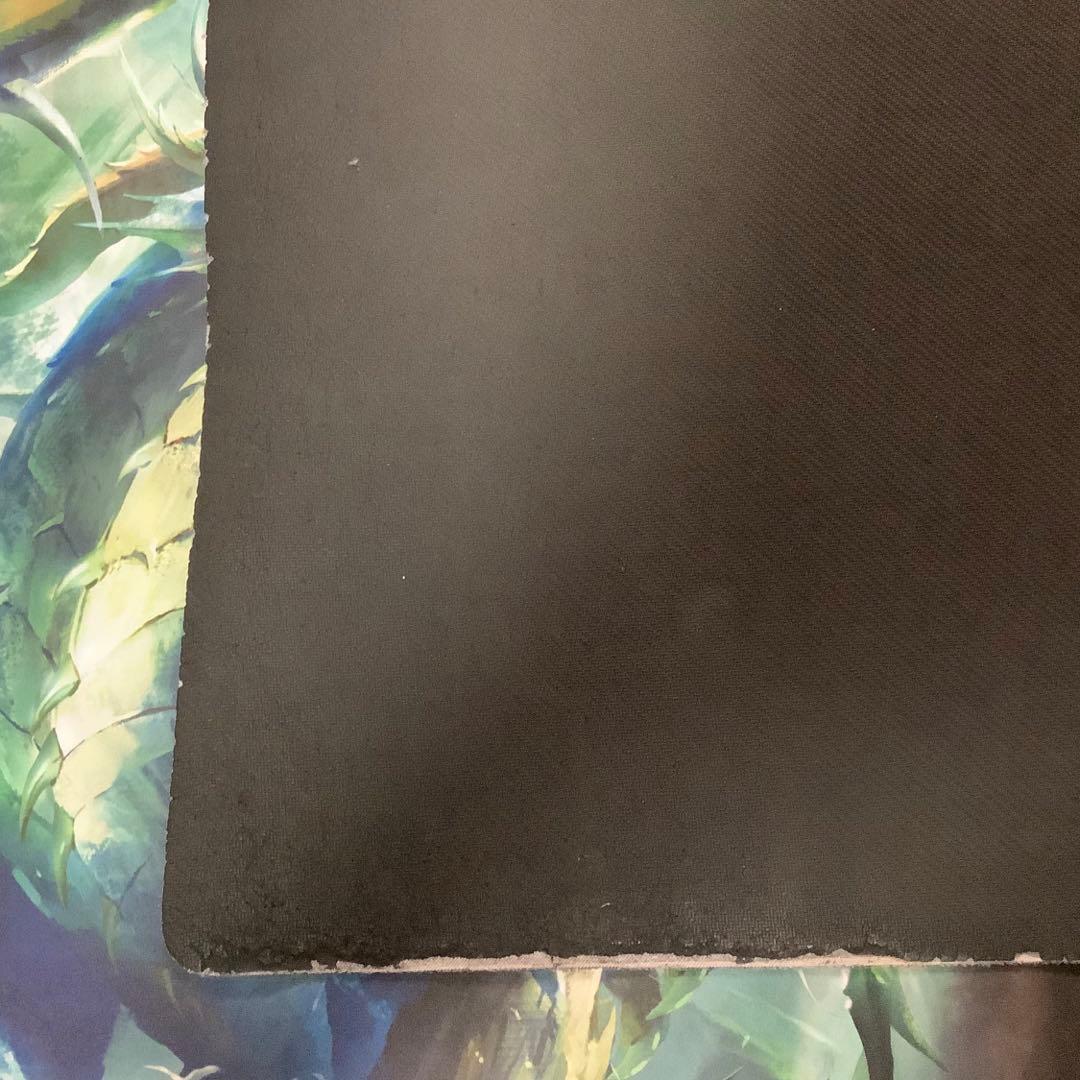 遊戯王 十六夜アキ ブラックローズドラゴン 公式プレイマット 2011 中古