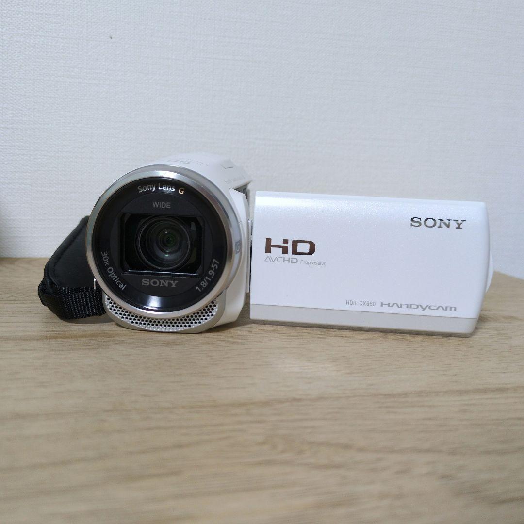Y*P様 【本体のみ】SONY HDR-CX680 ホワイト