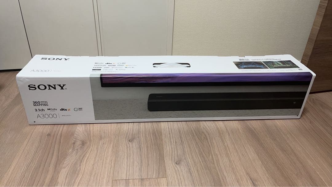 新品未使用　SONY A3000 サウンドバー