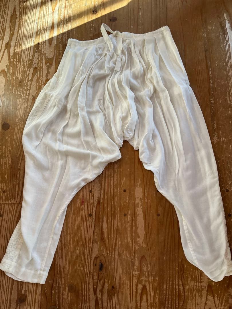 MA deshabille エムエーデザビエ　竹布パンツ