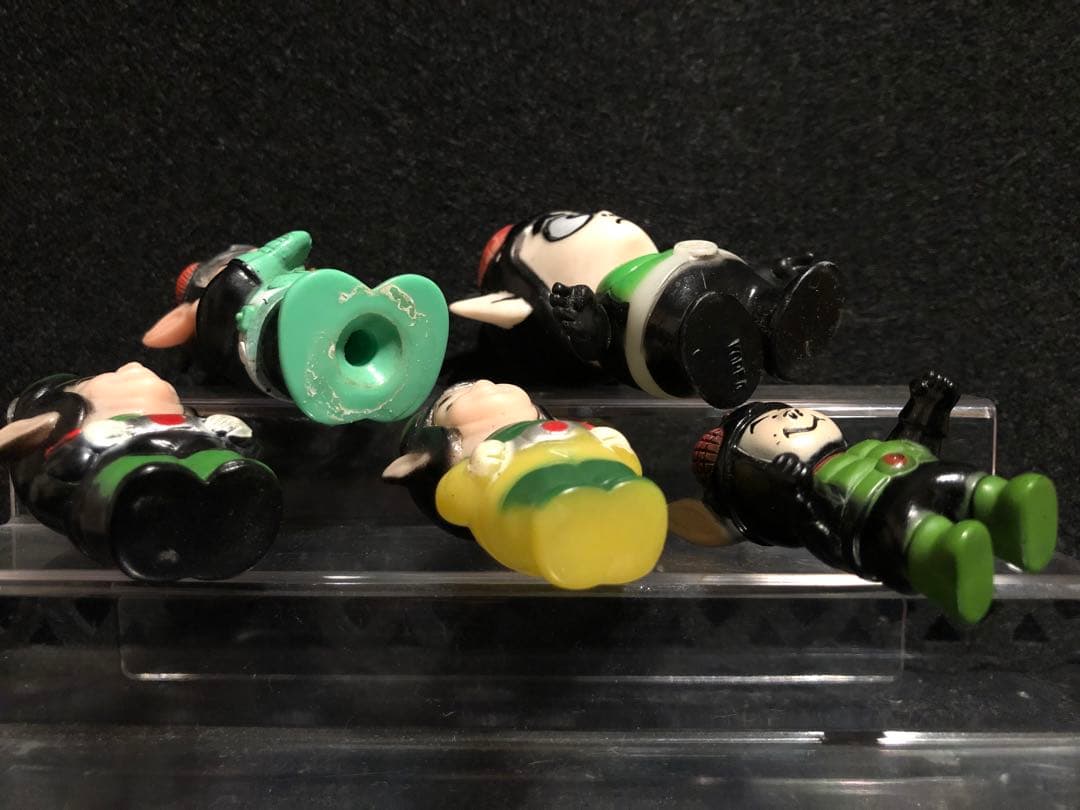 貴重 当時物 無版権 ソフビ 仮面ノリダー チビノリダー パチ物 とんねるず