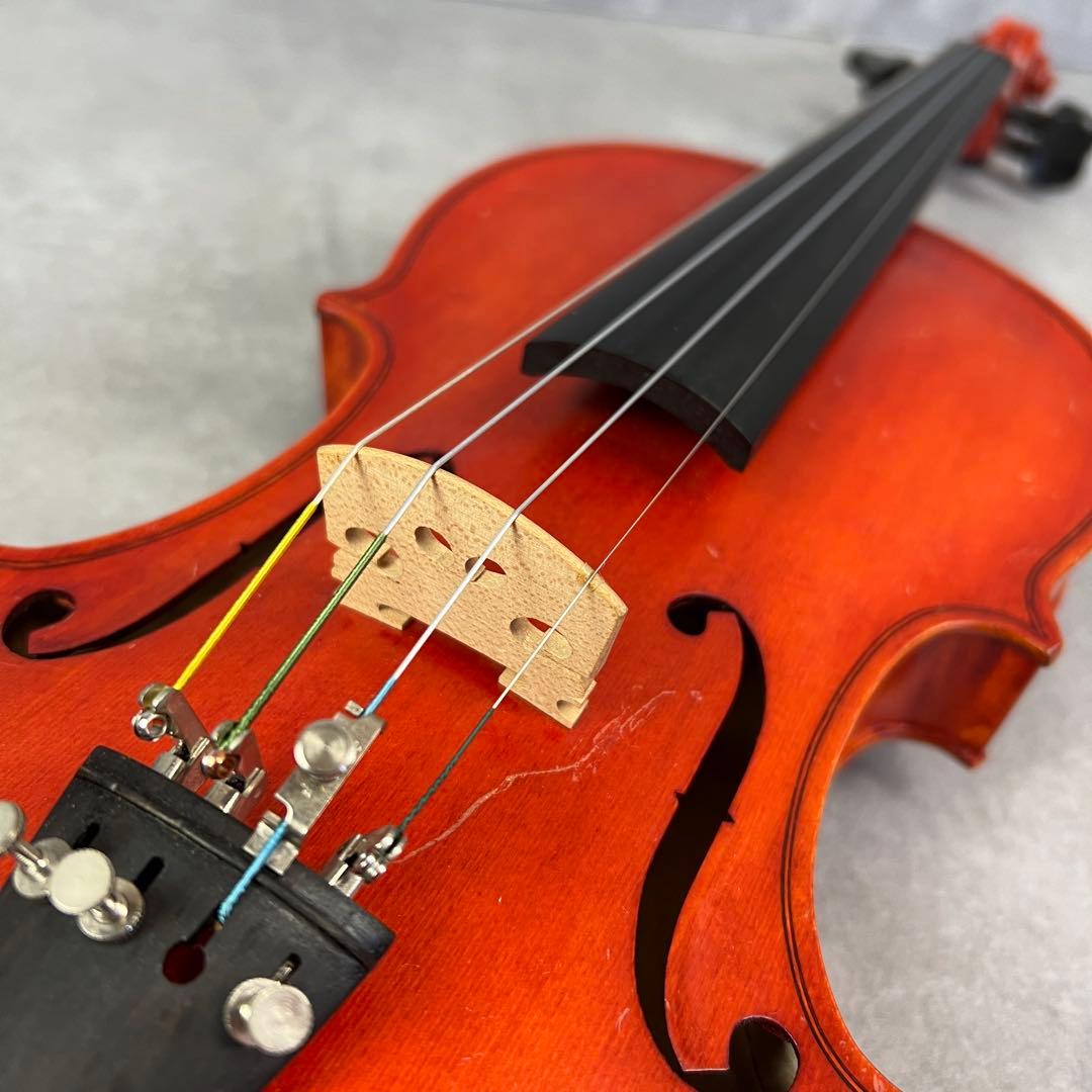 希少　キソスズキ　バイオリン　No.500　4/4　1983年製　SUGITO弓