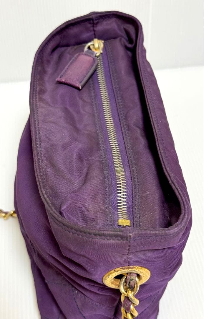 訳あり プラダ PRADA チェーンショルダーバッグ