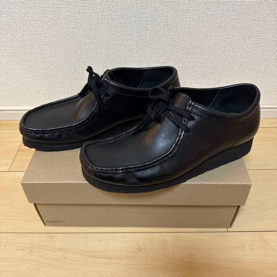 Clarks Waliabee ブラックレザー 8.5