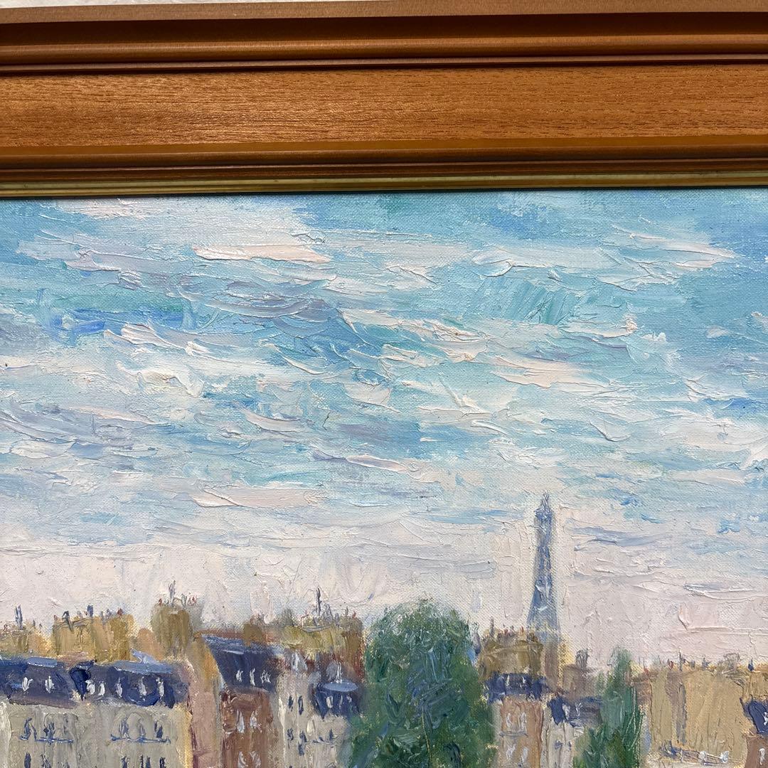 画家　梶田英一　油彩画