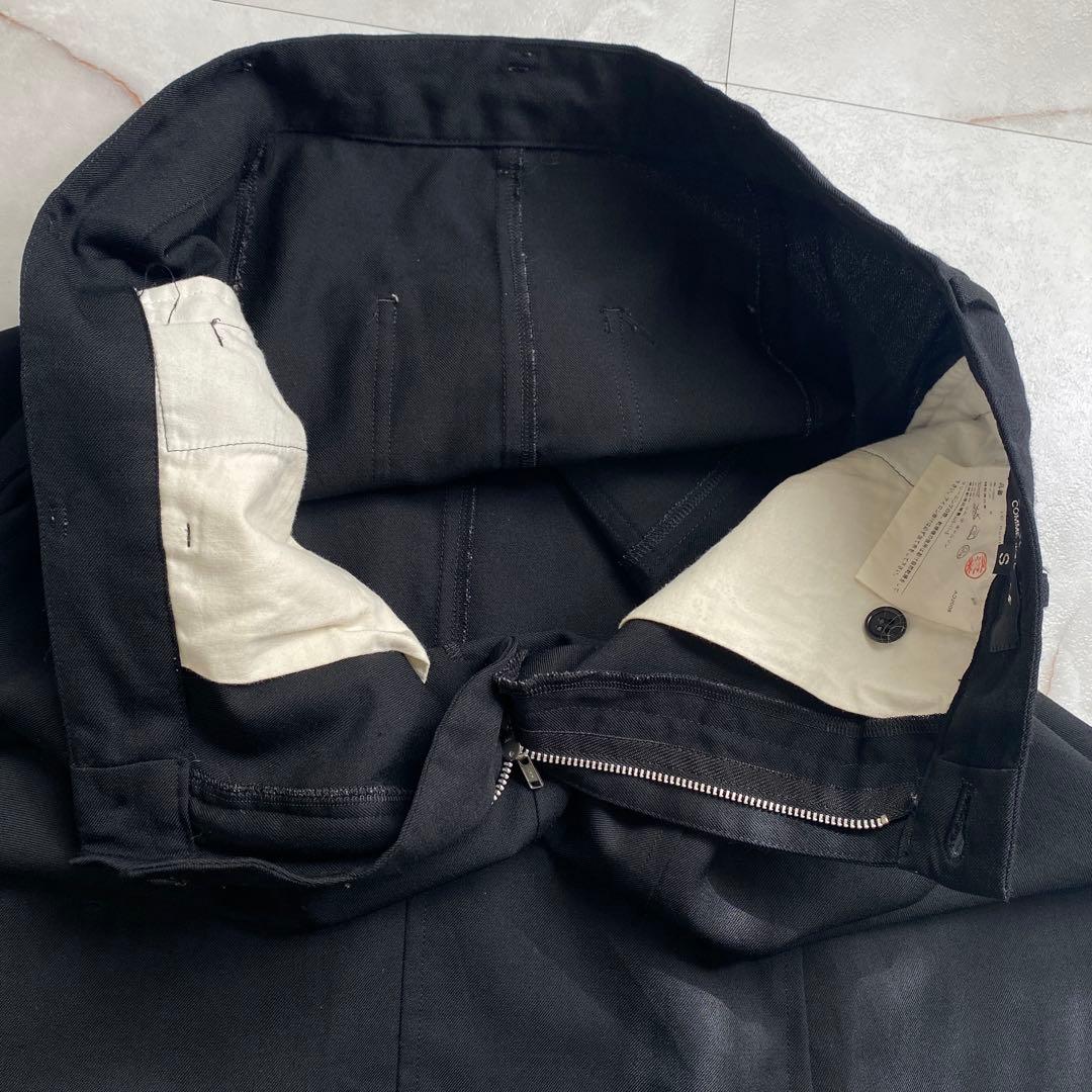 A15925 ブラックコムデギャルソン 09ss サルエルパンツ　黒 S