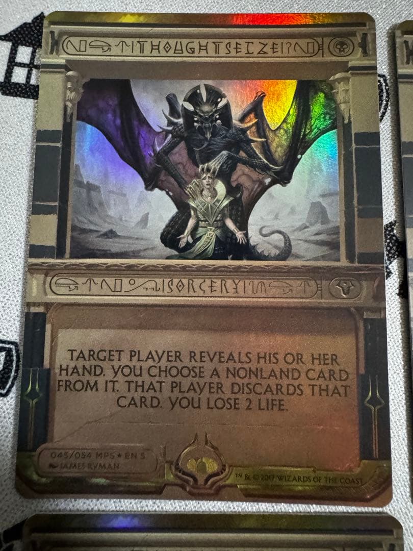 4枚セット 思考囲い foil マスターピース