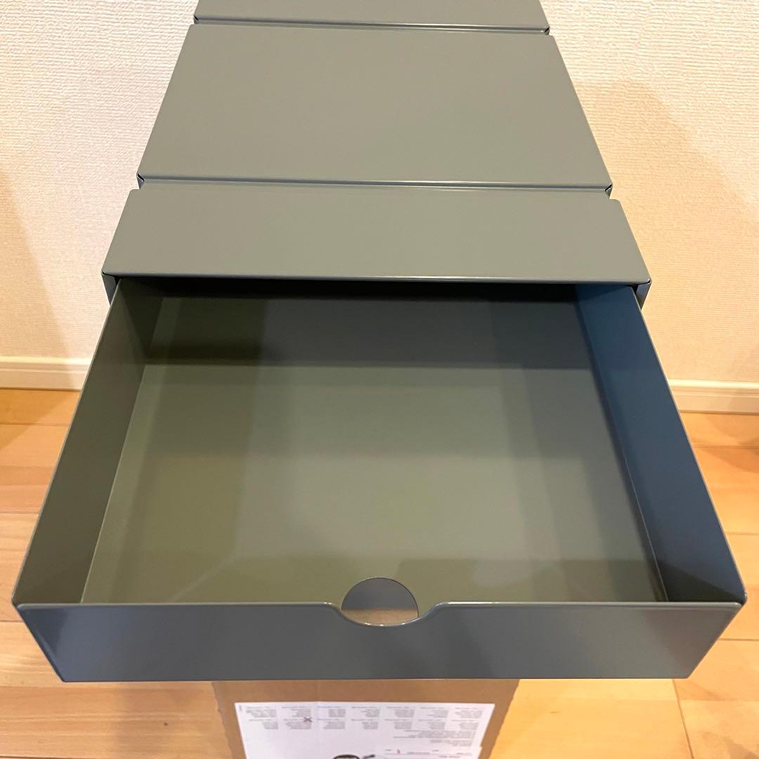 USM イノスドロワーセット 5段 ミッドグレー