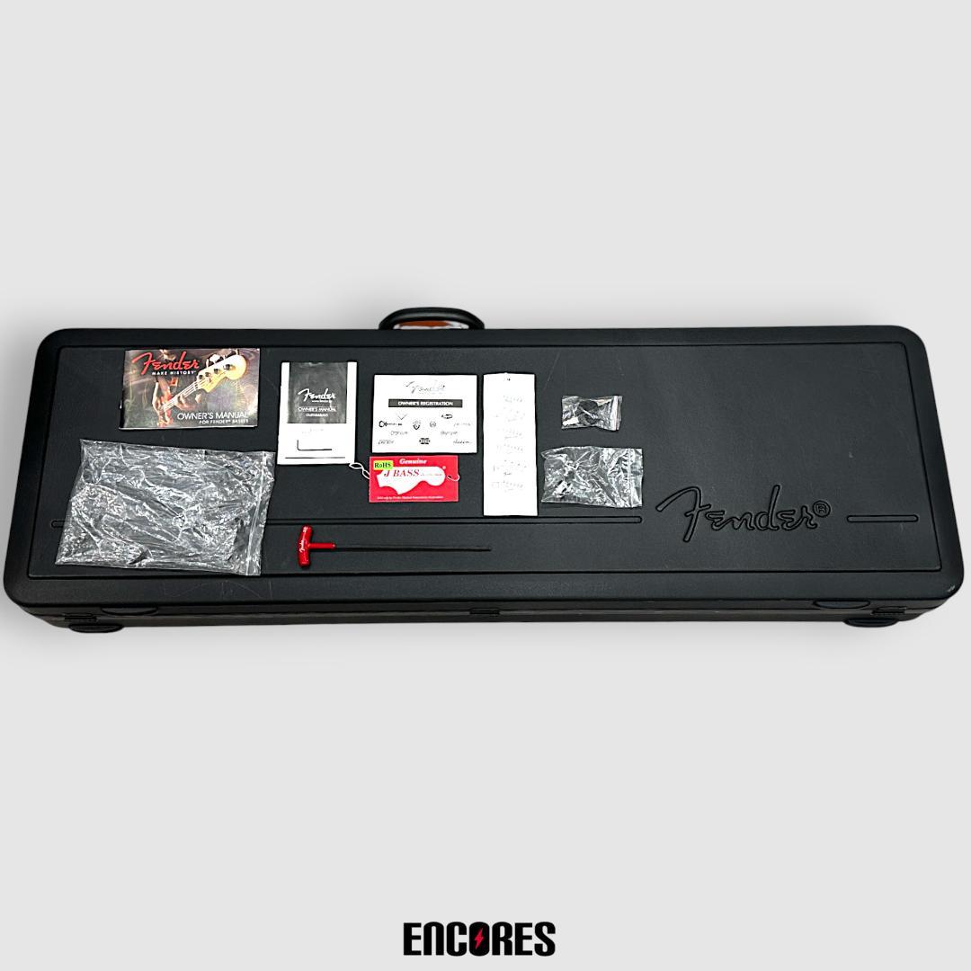 ベース Fender American Deluxe JazzBass N3 Black