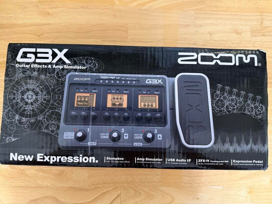 ZOOM G3X ギター マルチエフェクター