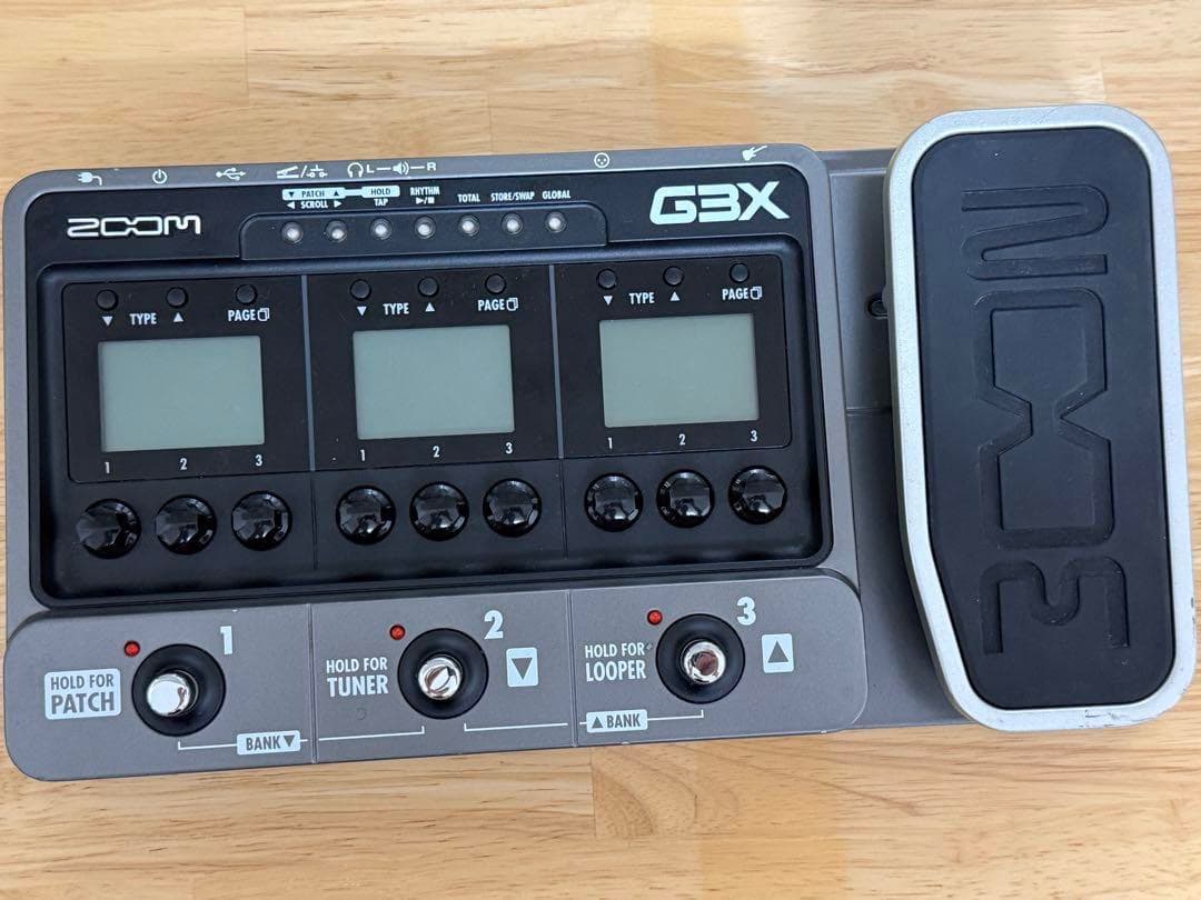 ZOOM G3X ギター マルチエフェクター