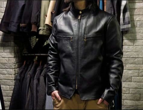 Uncrowd シングルライダース　BLUCO　牛革　クリーニング済　ハーレー