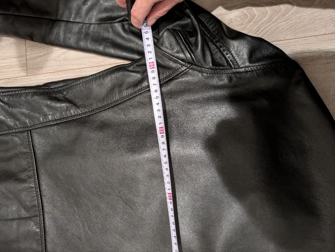 Uncrowd シングルライダース　BLUCO　牛革　クリーニング済　ハーレー