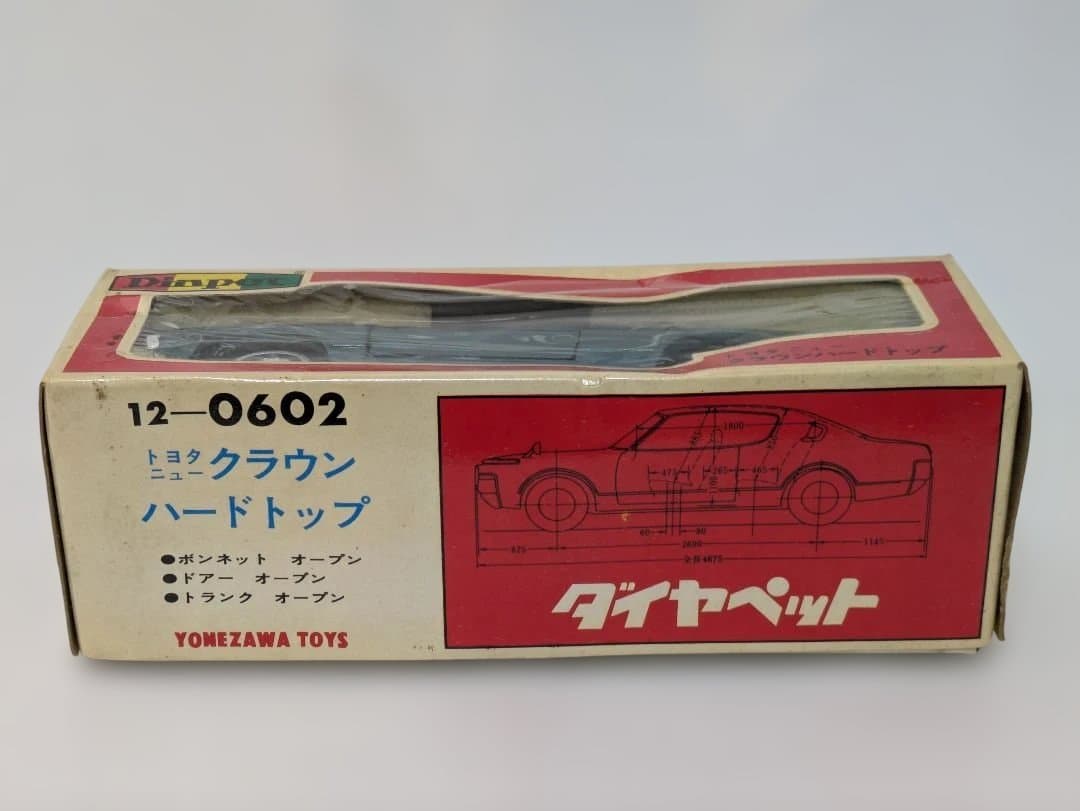 ヨネザワ ダイヤペット 1/30 トヨタ ニュー クラウン ハードトップ