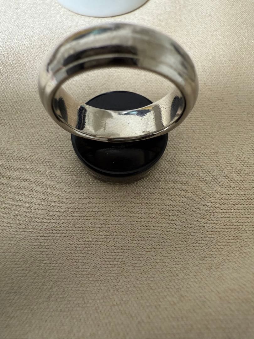 CHANEL (シャネル) ココマーク ラインストーン リボン リング 指輪