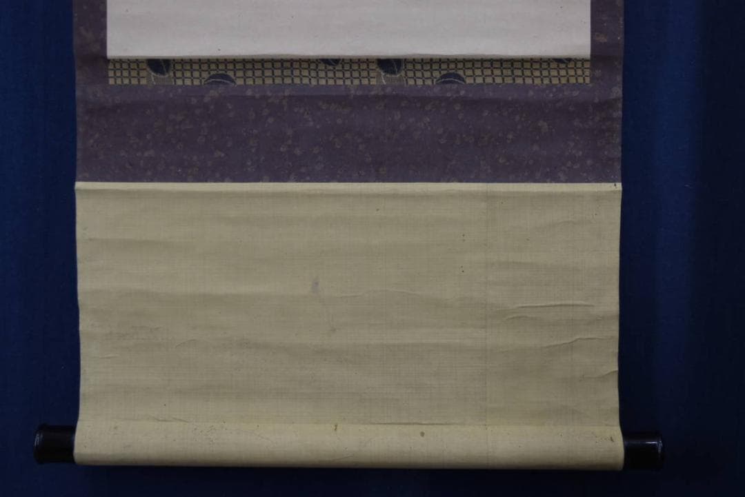 【真作】大徳寺429世/明堂宗宣/墨竹画賛/竹之図/掛軸/名家伝来/AA-432