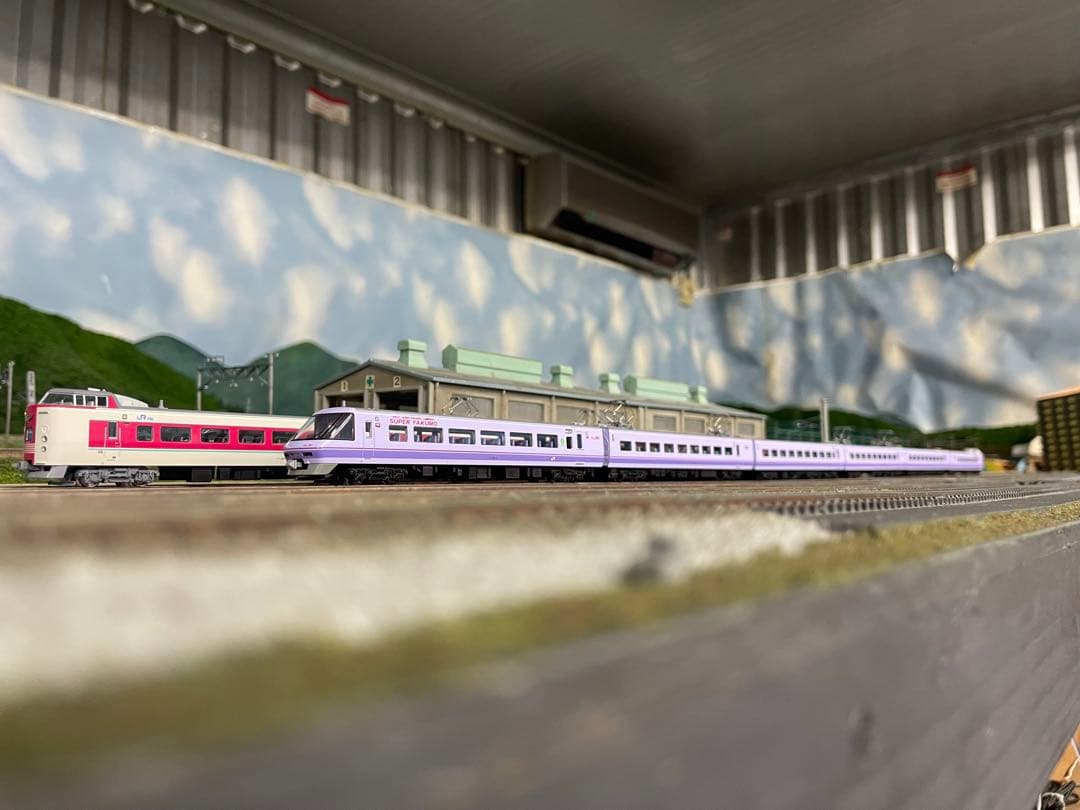 KATO 381系 スーパーやくも 、381系ゆったりやくもグレー台車セット