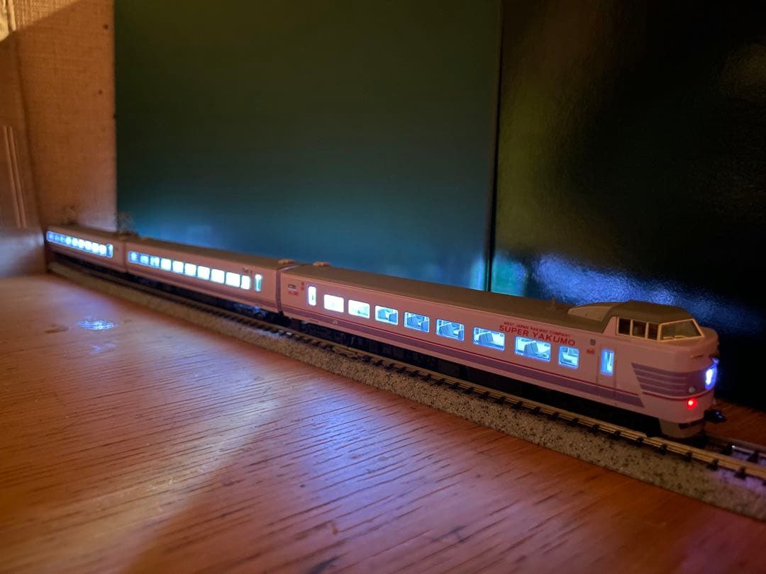 KATO 381系 スーパーやくも 、381系ゆったりやくもグレー台車セット