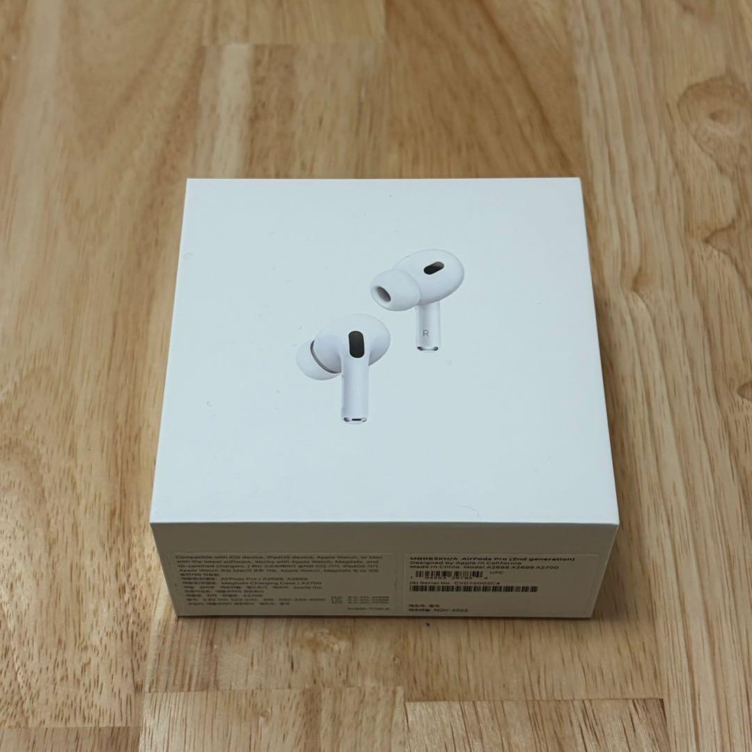 美品　AirPods Pro 第二世代　本体　ホワイト