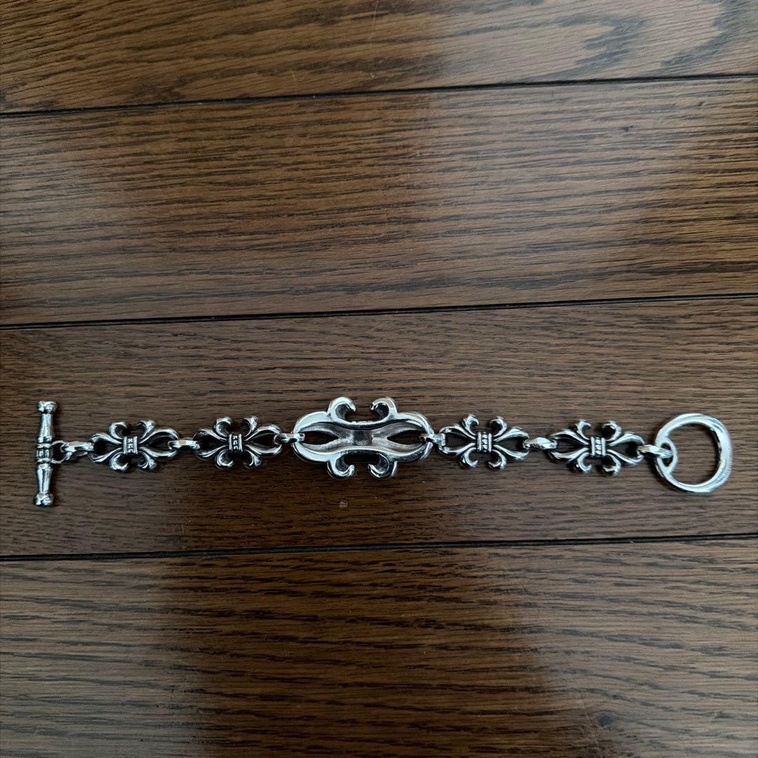シルバー925 フローラルデザイン ブレスレット