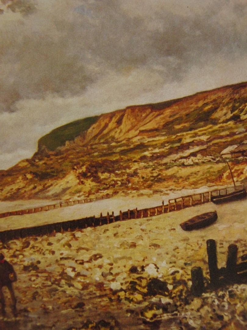 クロード・モネ、La Pointe de la Heve at Low Tide
