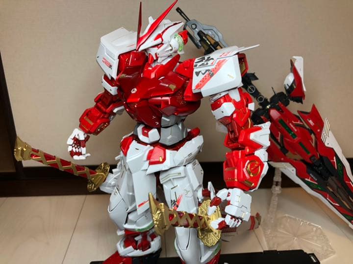 PG ガンダムアストレイ レッドフレーム改　無塗装