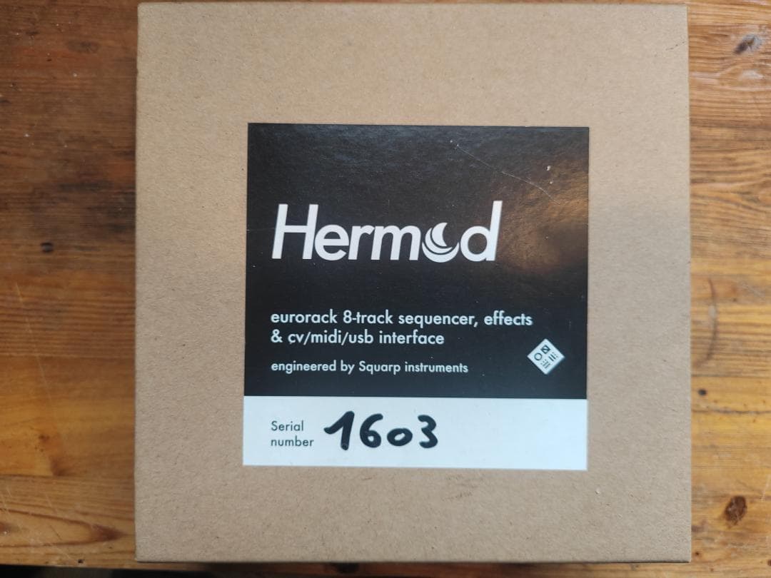 Squarp Instruments Hermod モジュラーシーケンサー