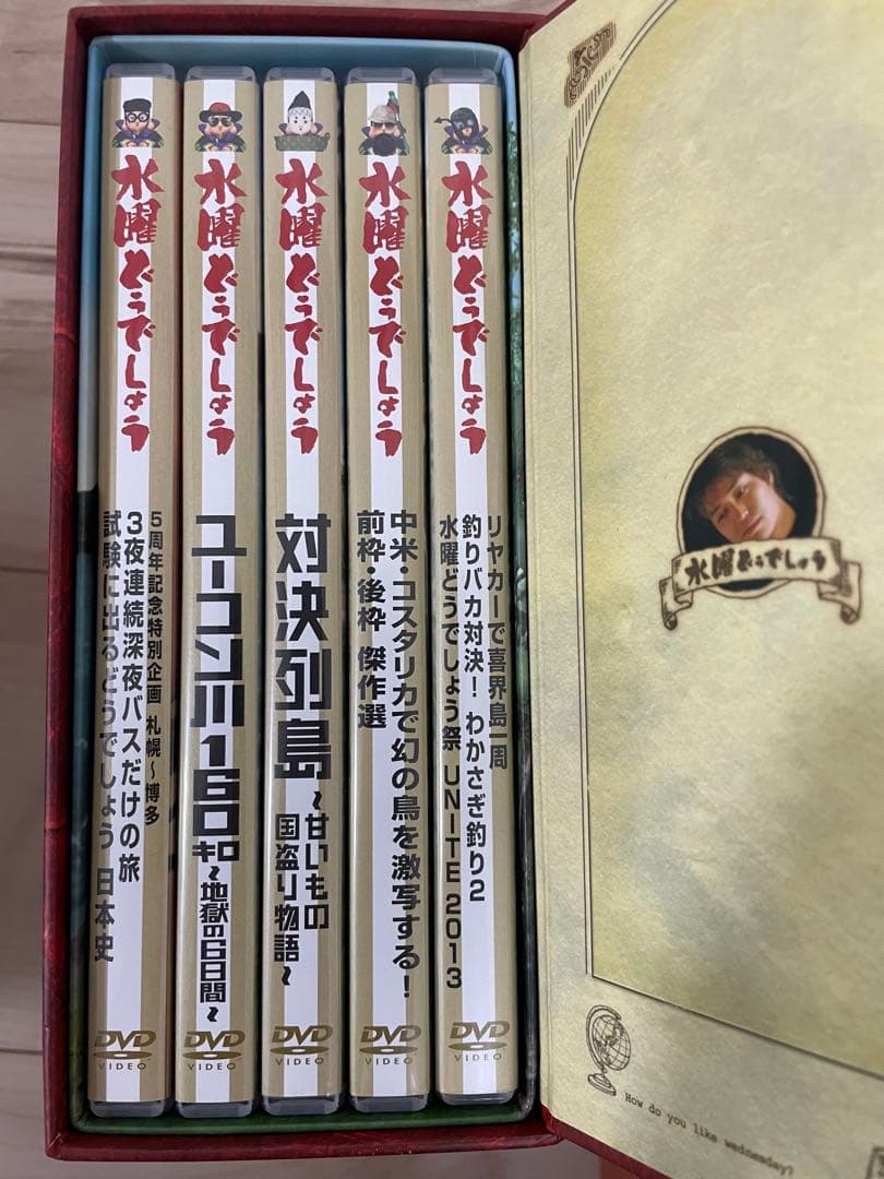 水曜どうでしょう DVDコンプリートBOX vol.1～6