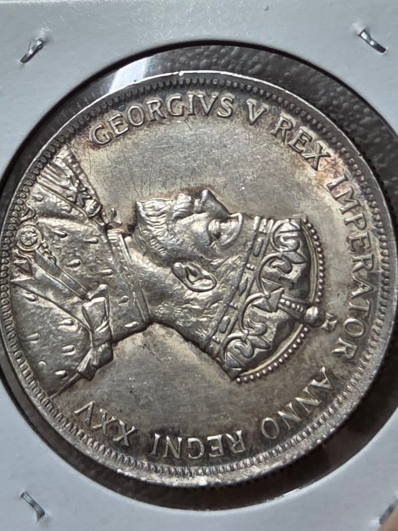 カナダ連邦　ジョージ5世　1 ドル銀貨　1935