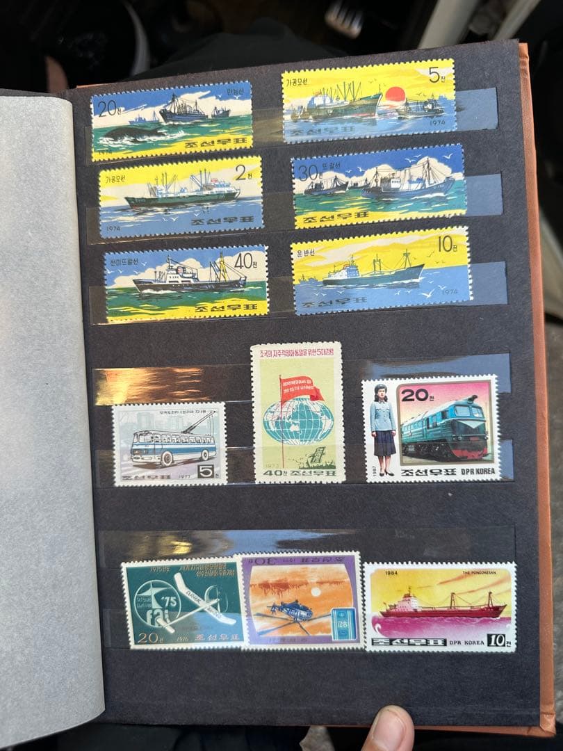 値下げ交渉可　北朝鮮・ロシア 切手コレクション　セット