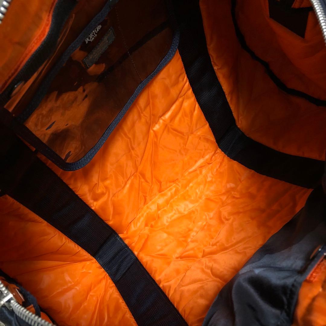 未使用級✨激レア ポータータンカー ボストンバッグM 2wayカモフラネイビー