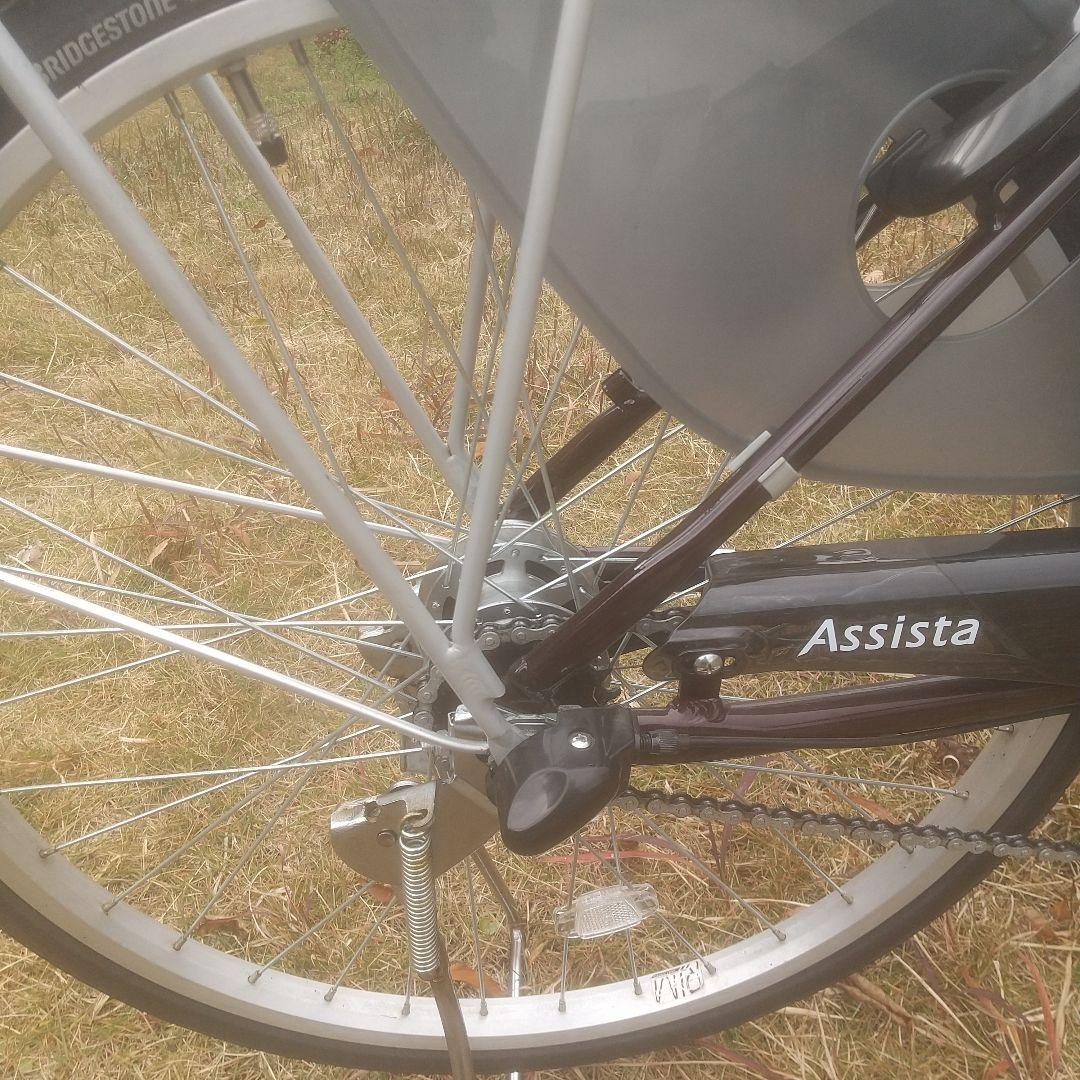 電動アシスト自転車 ブラウン 26インチ