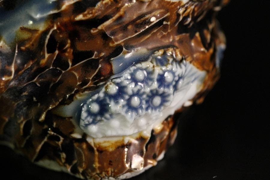 古平戸 名品 栄螺 蓋物 五件 京都料亭 蔵出