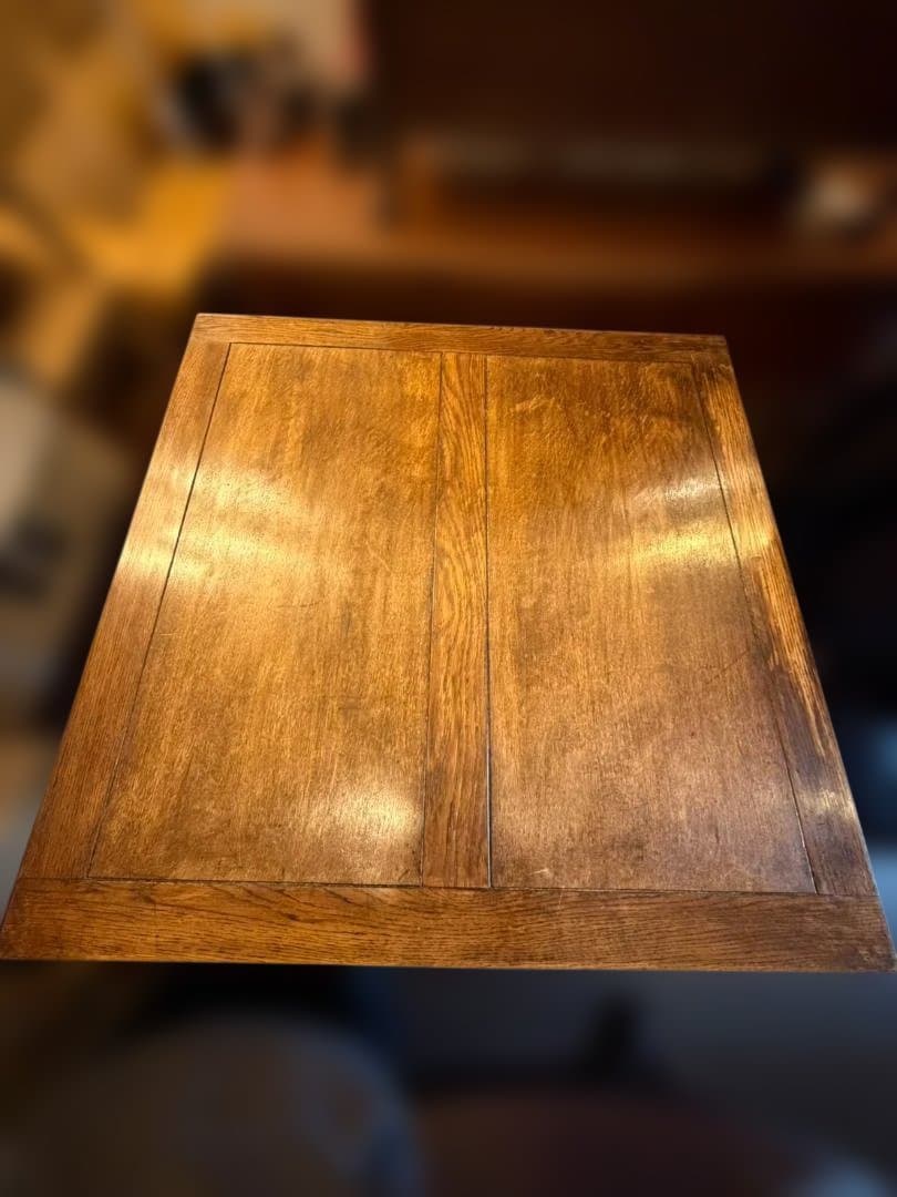 伸縮ダイニングテーブル91cm〜151cm 木製 アンティーク　エクステンション